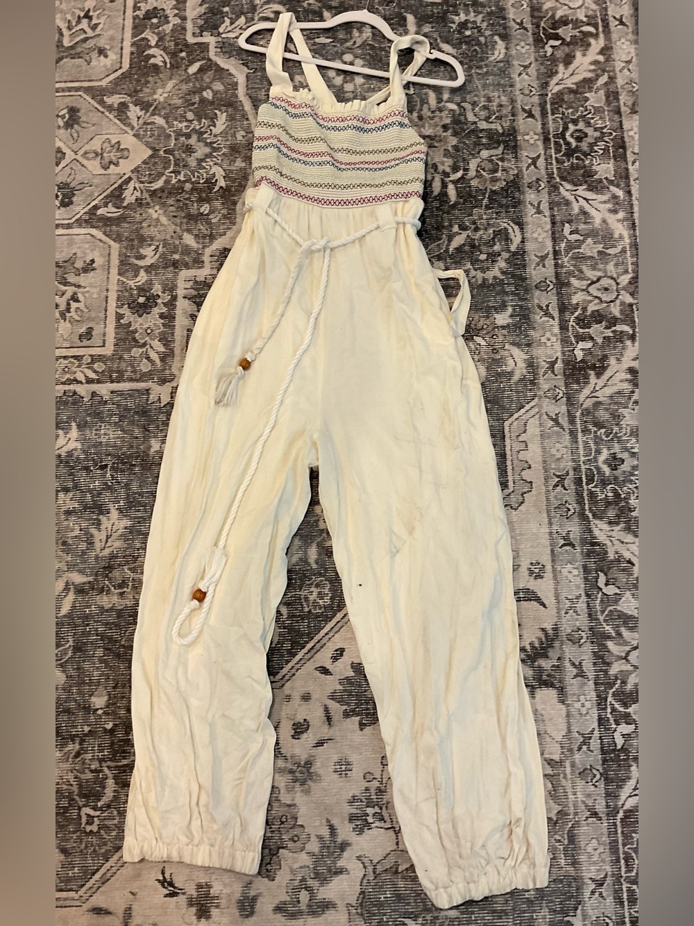 Free People Linen Jumpsuit